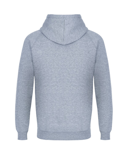 Korda Mindset Patch Hoodie Heather Grey