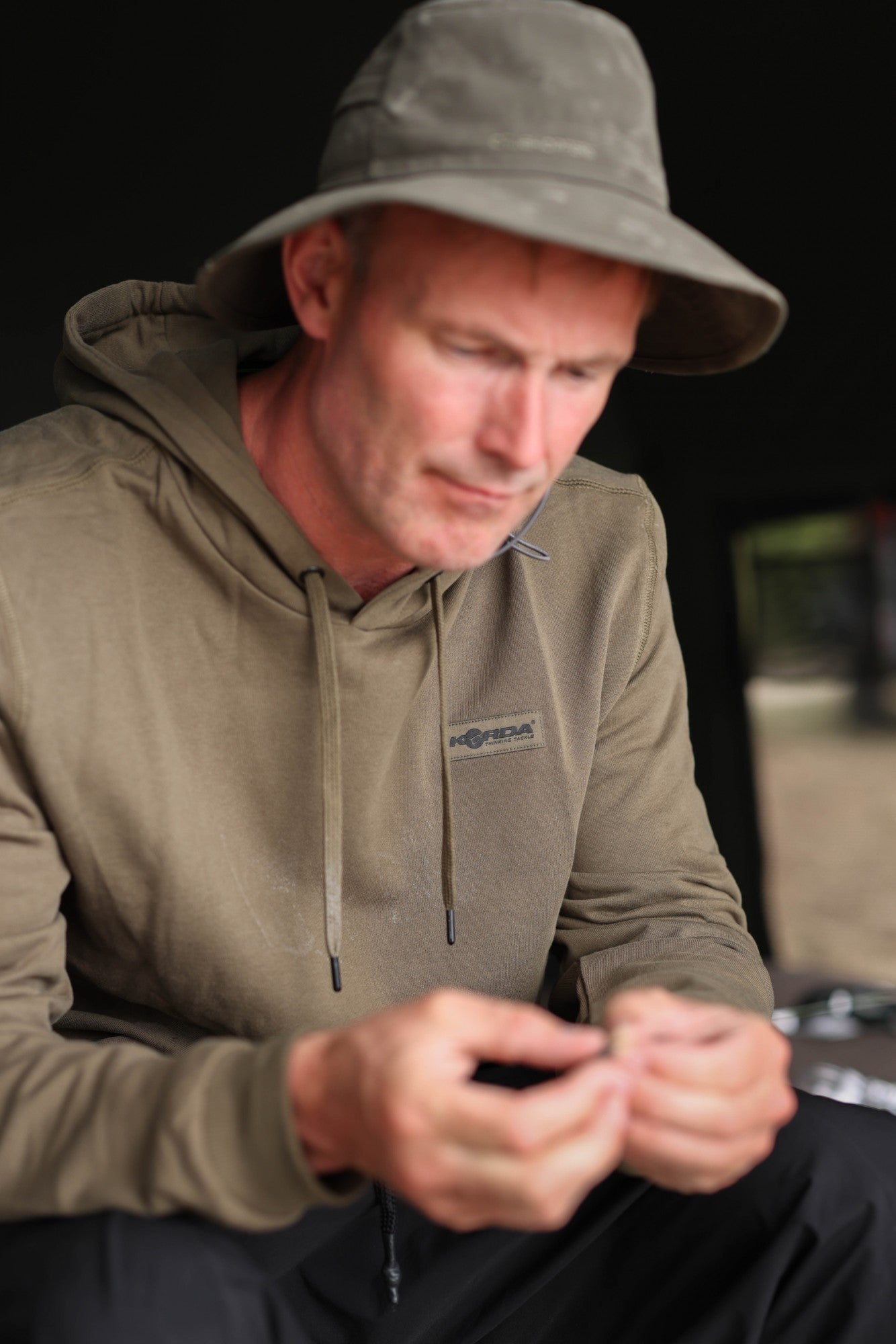 Korda Patch Hoody Dark Olive