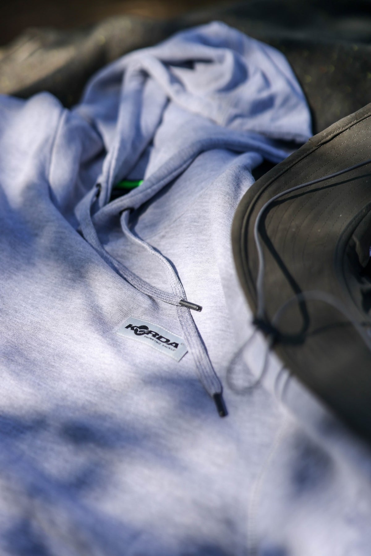 Korda Patch Hoody Heather Grey