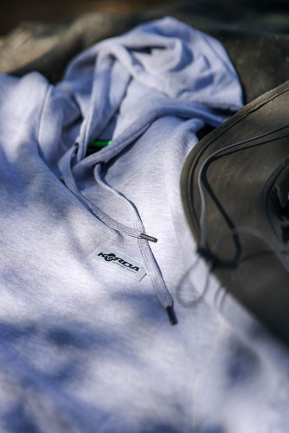 Korda Patch Hoody Heather Grey