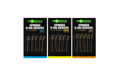 Korda Spinner D Rig Kickers Green/Brown