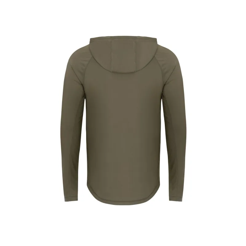 Korda UPF Hooded Top Dark Khaki