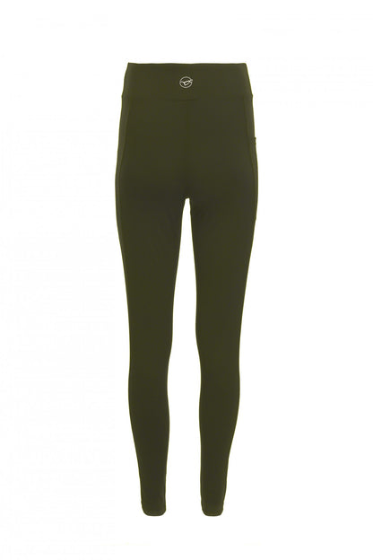 Korda Womens Leggings Dark Olive