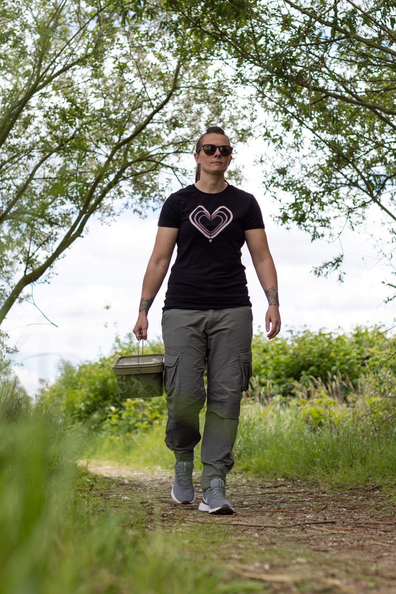 Korda Womens Love T-Shirt Black
