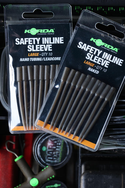 Korda Safety Inline Sleeve Nano Tubing/Leadcore