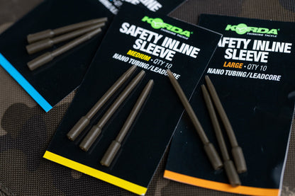 Korda Safety Inline Sleeve Nano Tubing/Leadcore