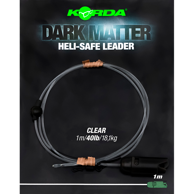 Korda Dark Matter Leader Heli Safe Clear 40lb