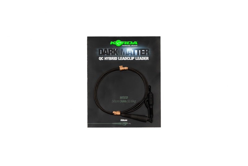 Korda Dark Matter Leader QC Hybrid Clip 50cm