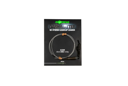 Korda Dark Matter Leader QC Hybrid Clip 50cm