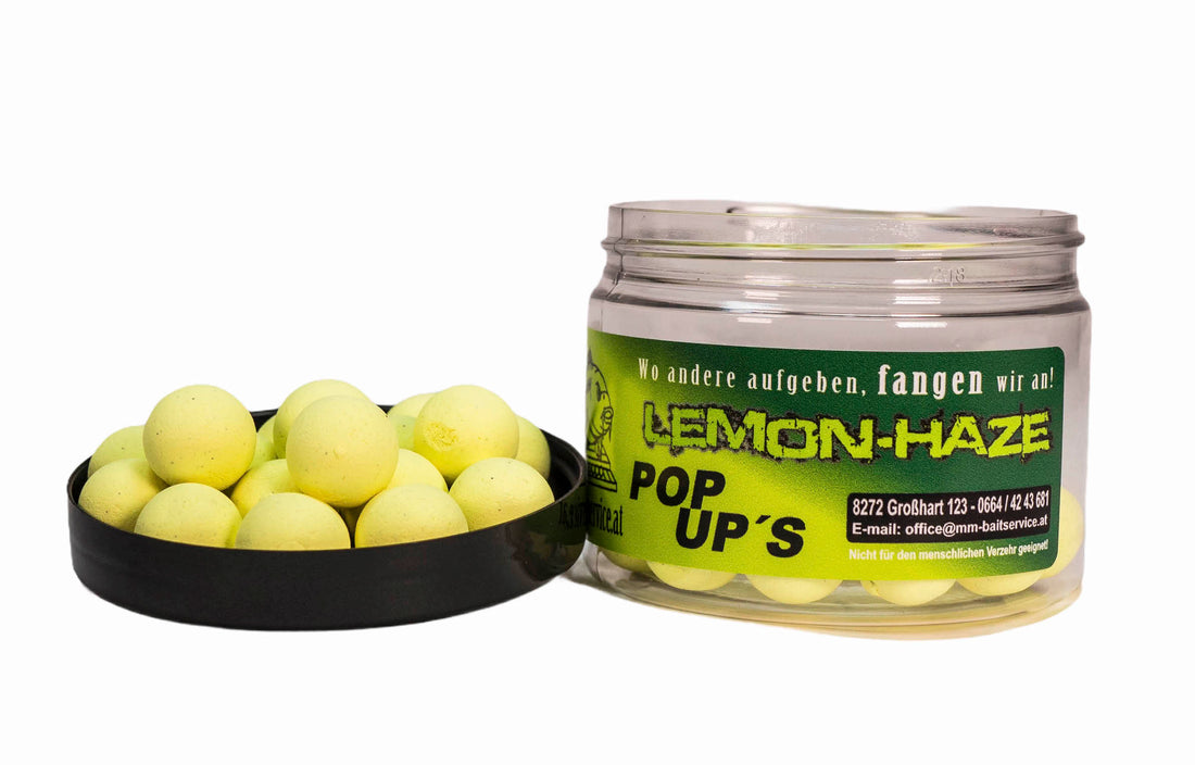 MM Baitservice Lemon-Haze Pop Ups 12mm Washout Gelb