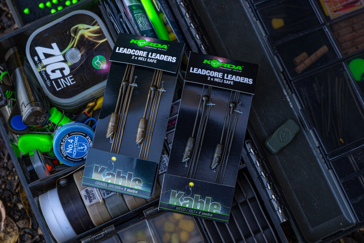 Korda Kable Leadcore Leaders Heli Safe 1m