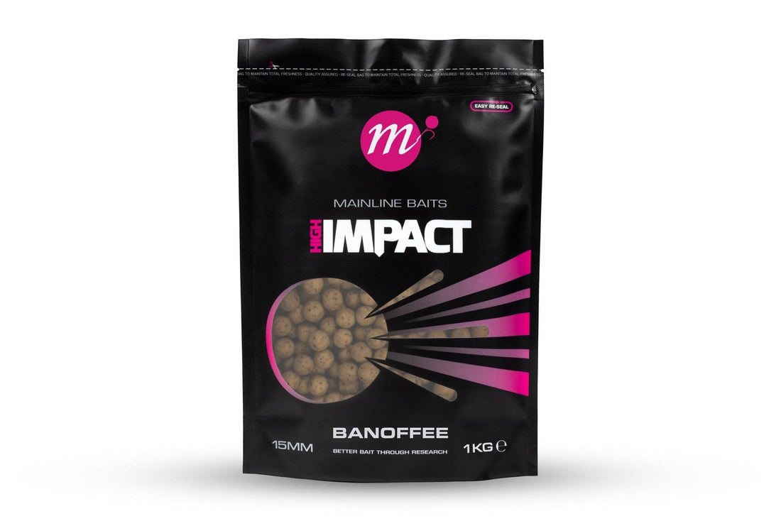 Mainline Hi Impact Boilies Banoffee 1kg
