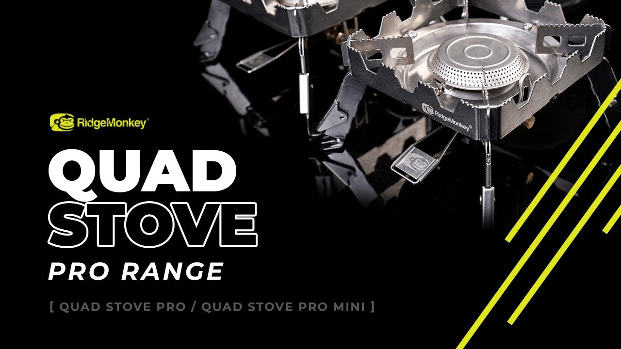 Ridge Monkey Quad Stove Pro