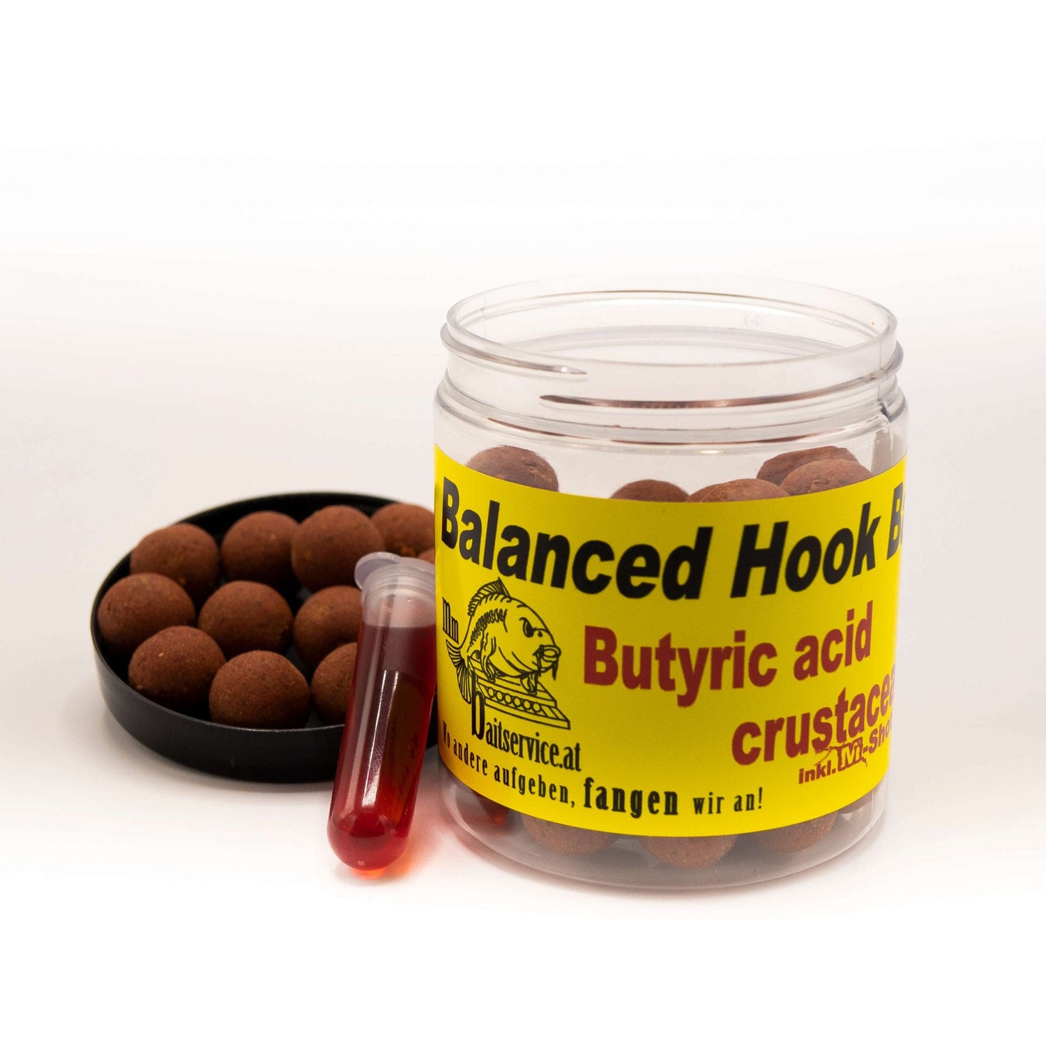 MM Baitservice Balanced Hookbaits Butyric acid Crustacean 12mm