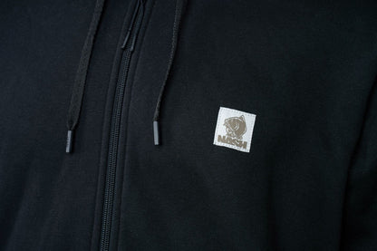 Nash Make it Happen Badge Zipped Hoody Black