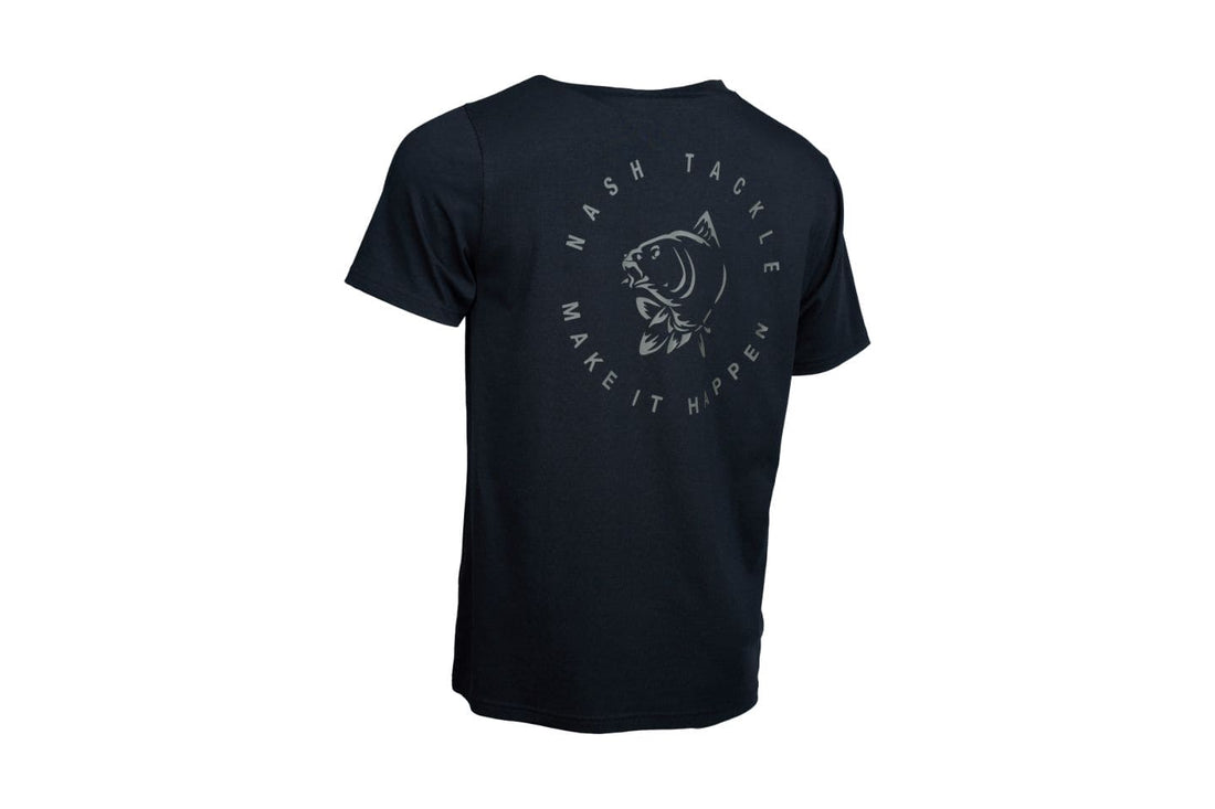 Nash Make it Happen Carp Logo T-Shirt Black