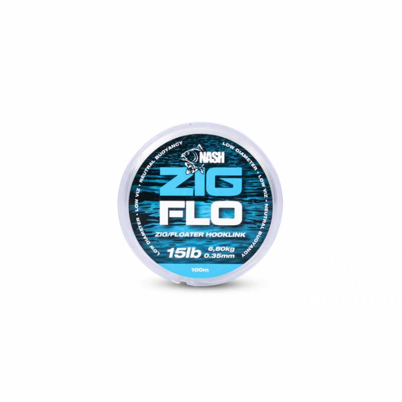 Nash Zig Flo 100m 12lb 0,30mm