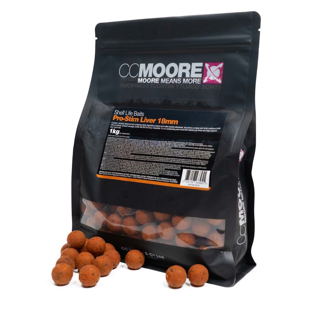CC Moore Pro-Stim Liver Shelf Life Boilies 1kg