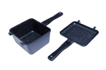 Ridge Monkey Connect Deep Pan &amp; Griddle XL Granite Edition