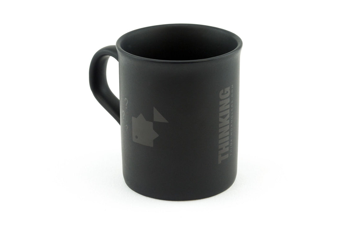 Thinking Anglers TA Matt Black Mug