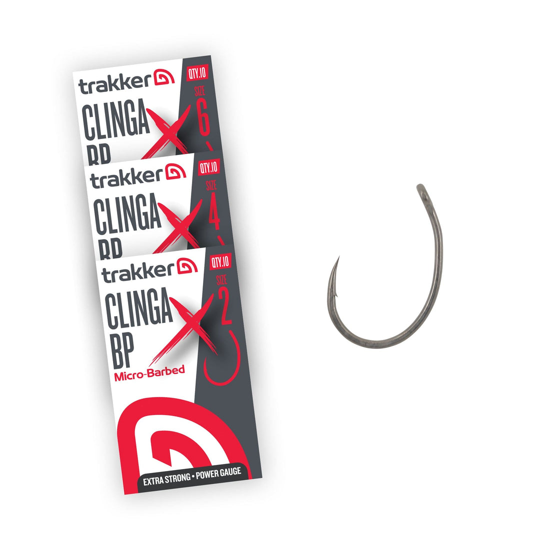 Trakker Clinga BP XS Hooks Micro Barbed
