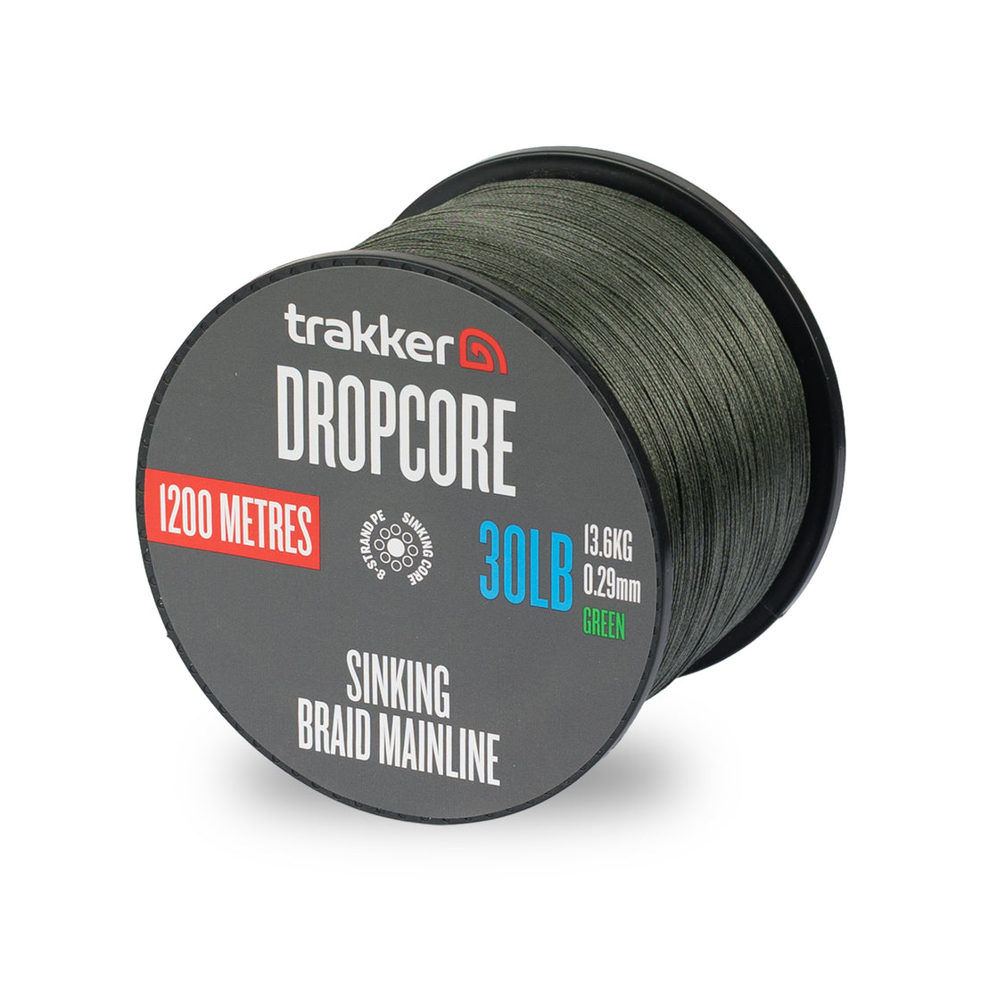 Trakker Dropcore Braid 0,29mm 1200m Green