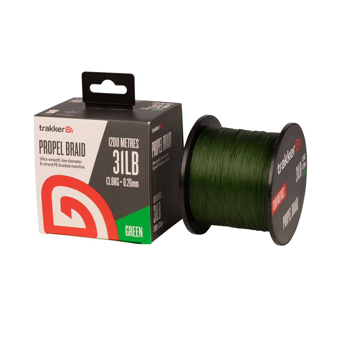 Trakker Propel Braid 0,26mm 1200m Green