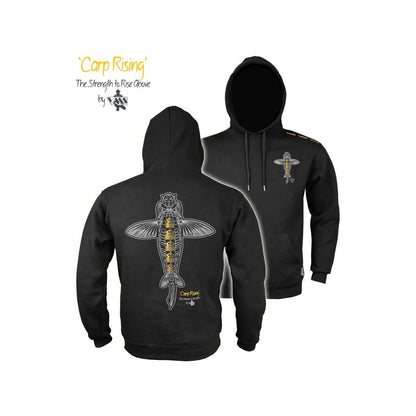 Vass Carp Rising Hoody Black
