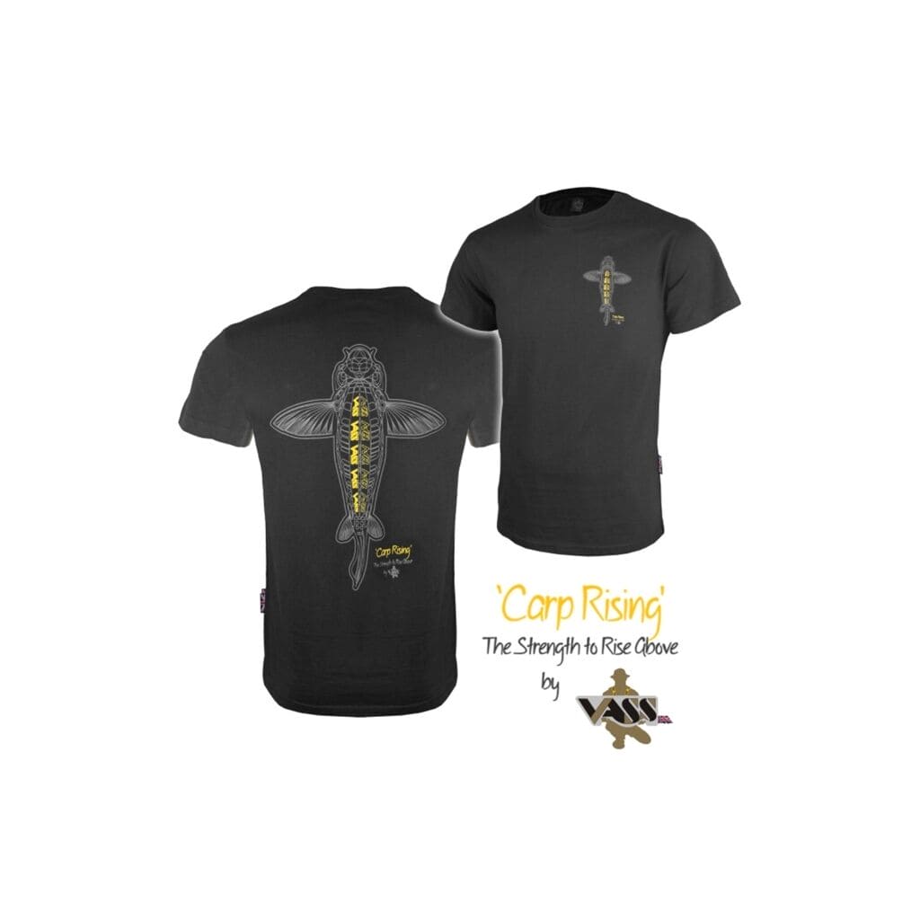 Vass Carp Rising T-Shirt Black