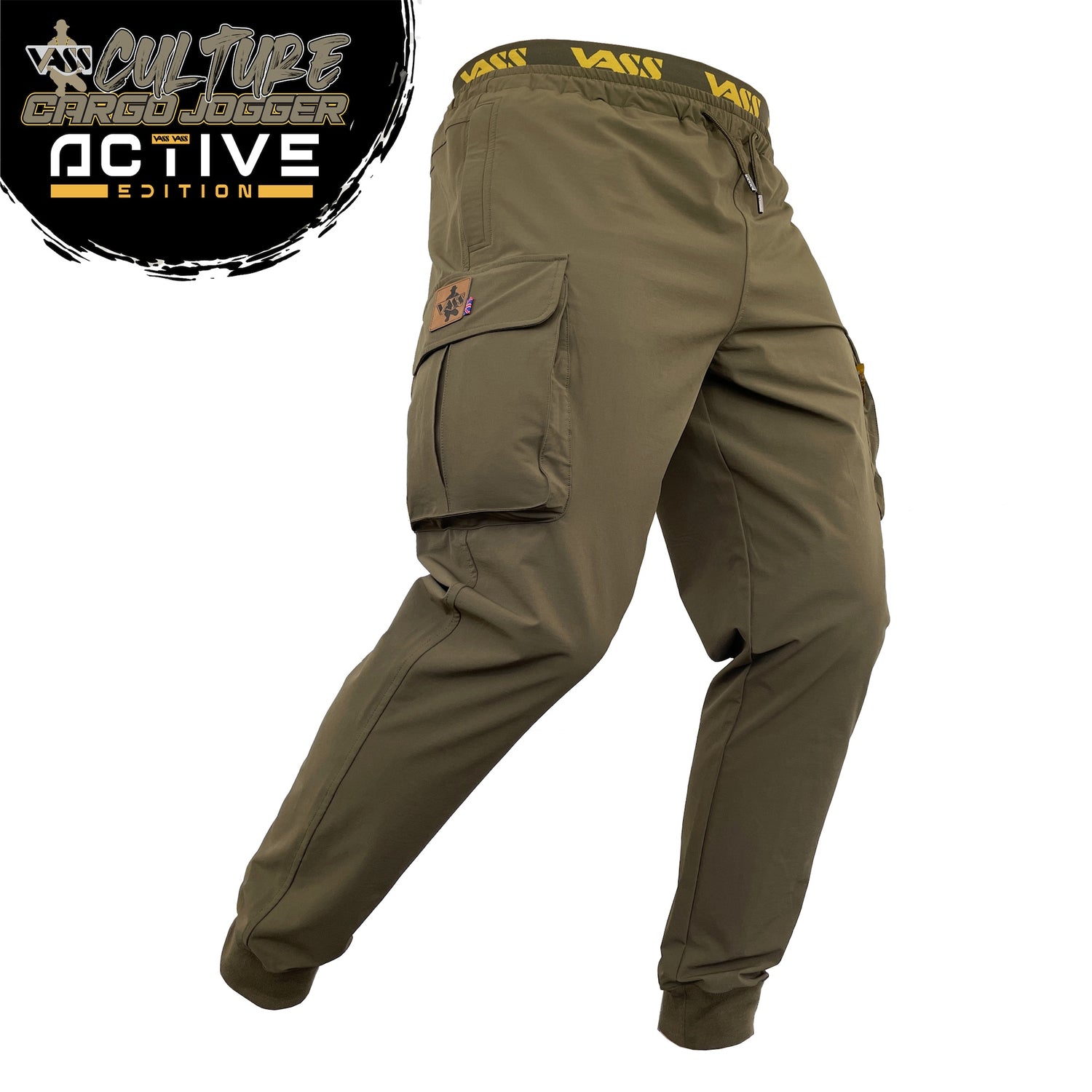 Vass Culture Cargo Jogger Active Edition Khaki