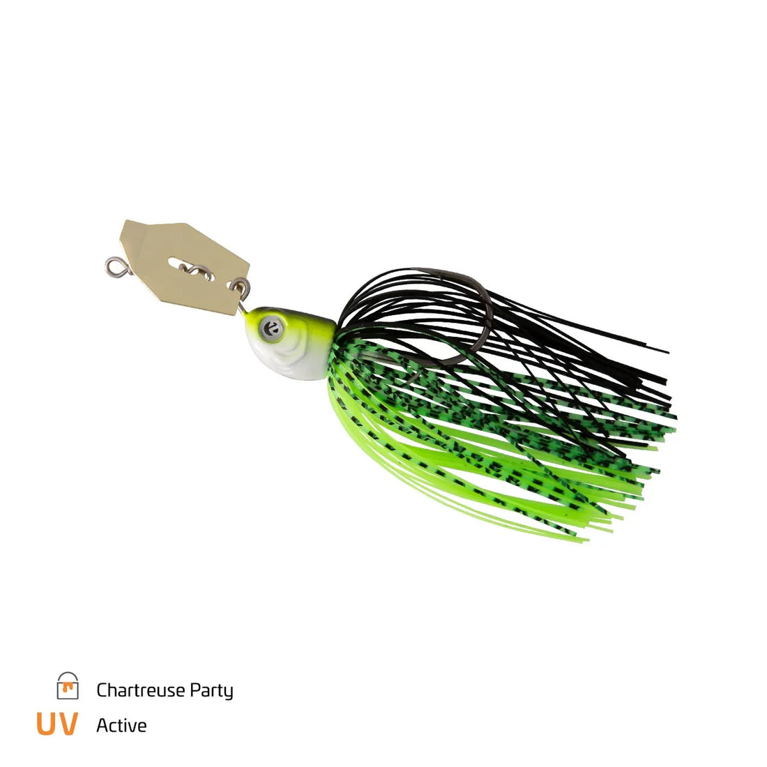 Zeck Bladed Jig 6/0 Chartreuse Party