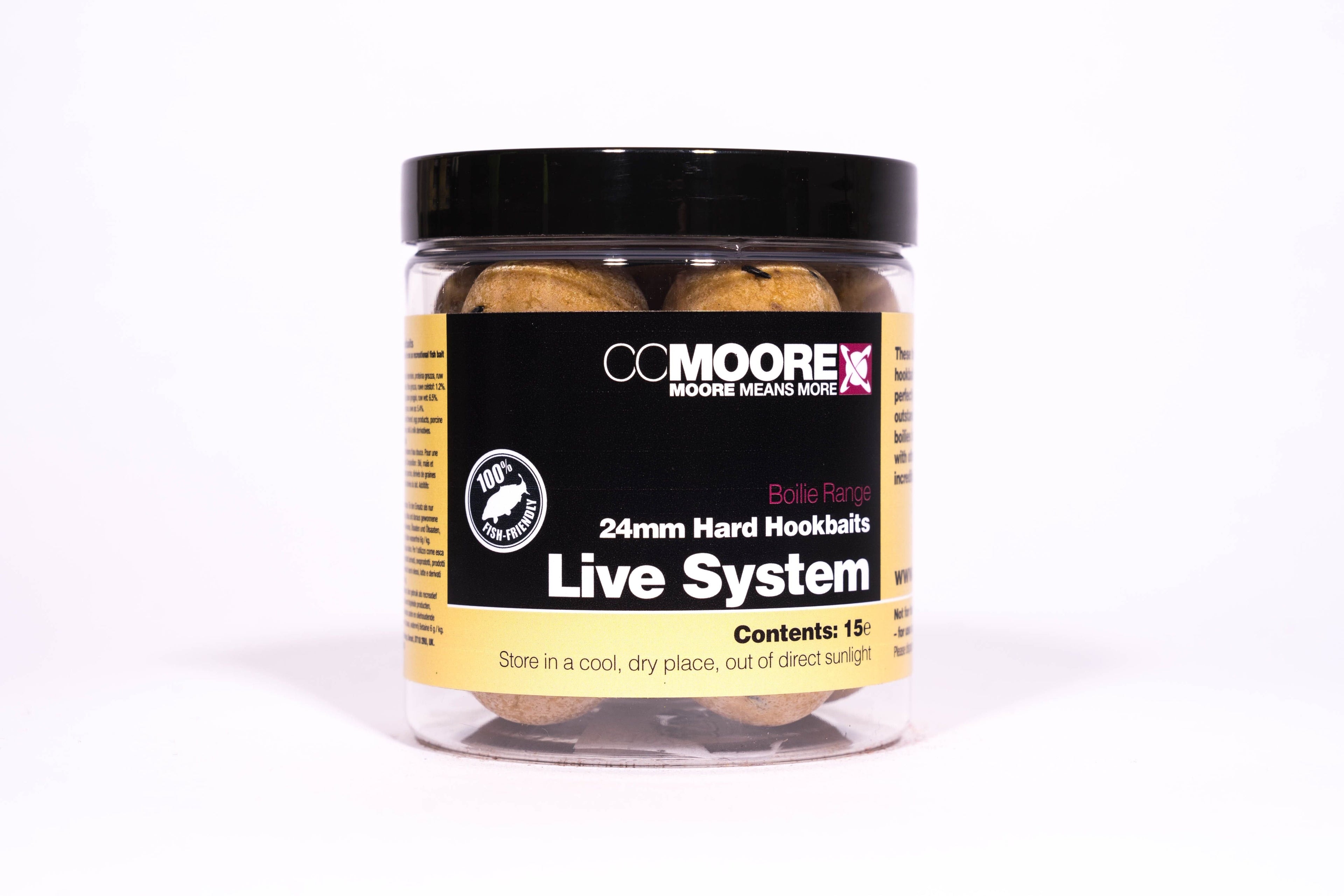CC Moore Live System Hard Hookbaits 24mm