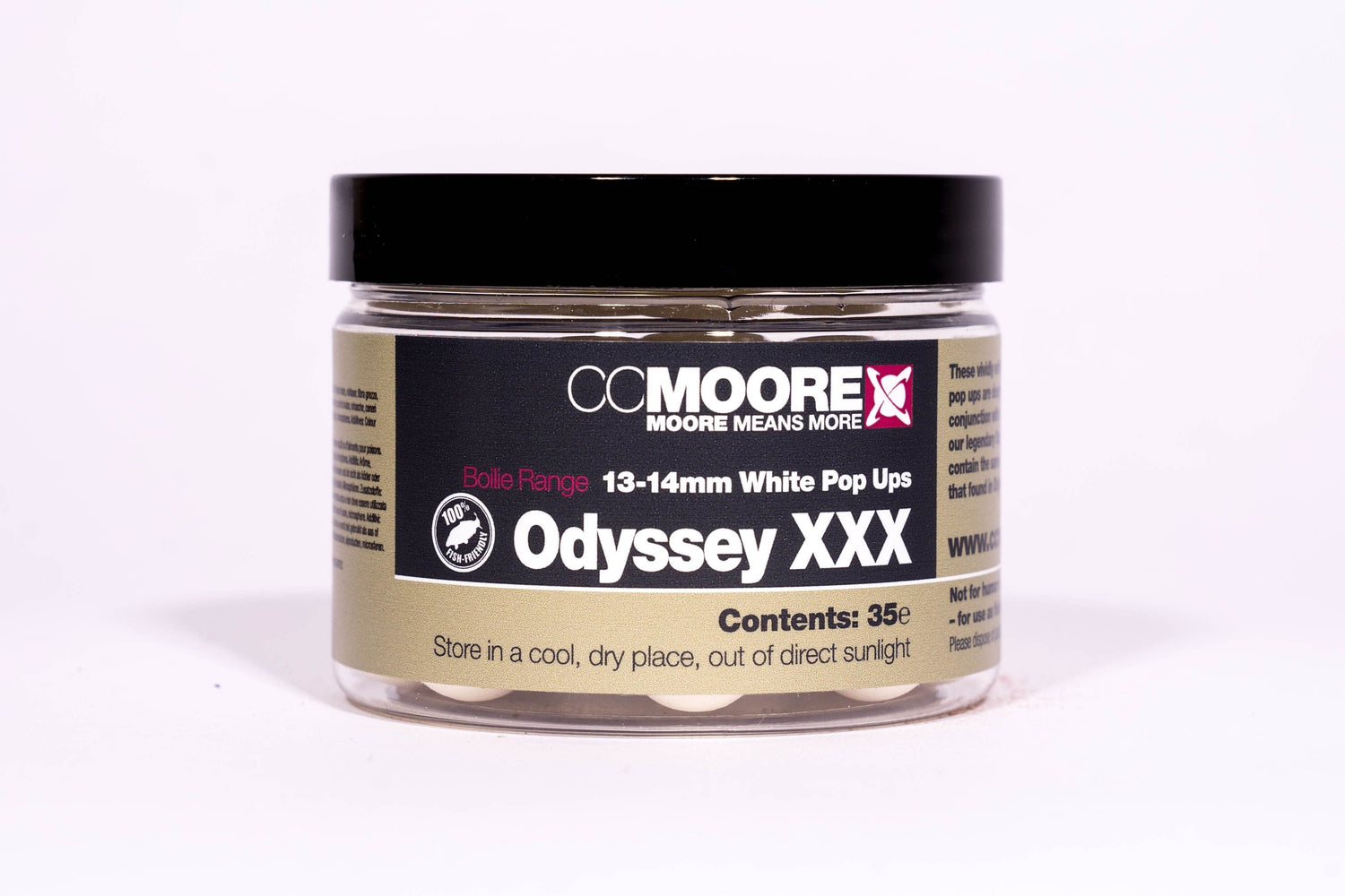 CC Moore Odyssey XXX White Pop Ups 13/14mm