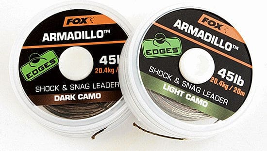 Armadillo Shock &amp; Snag Leader Dark Camo 30lb