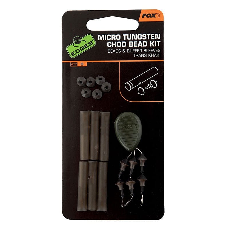 Fox Micro Tungsten Chod Bead Kit x6