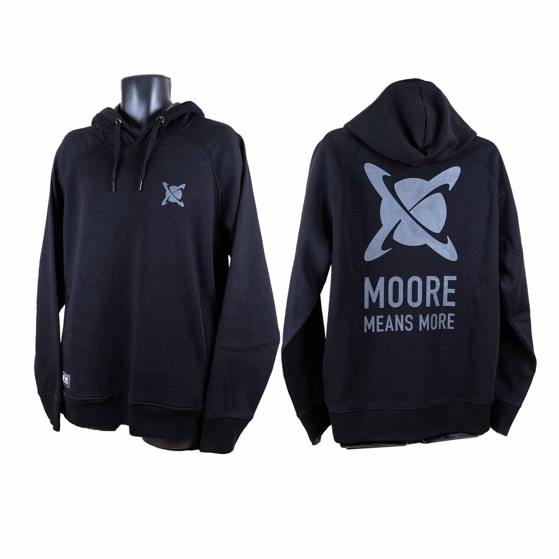 CC Moore Black Hoodie Large