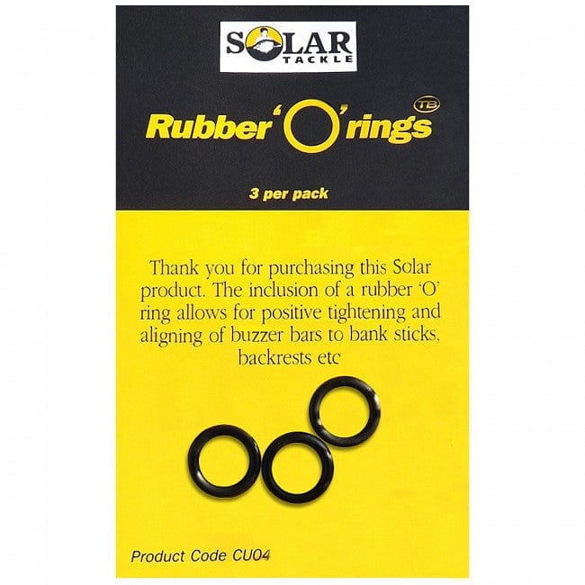 Solar Rubber O Rings x3
