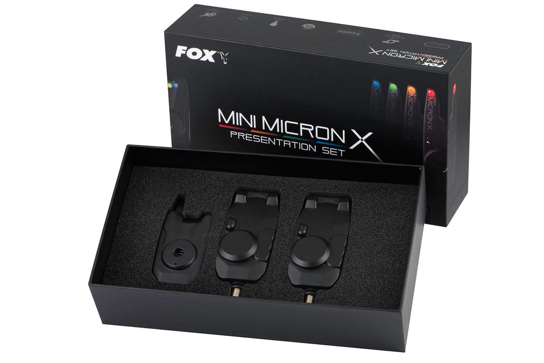 Fox Mini Micron X inc. Hardcases 2 Rod Set