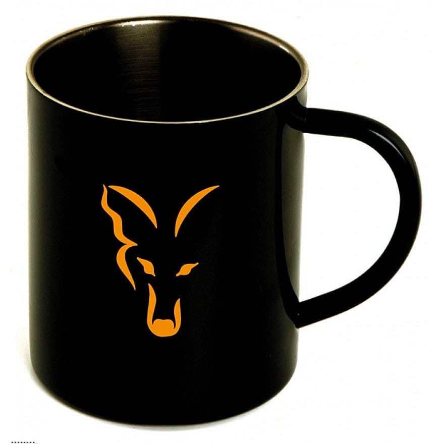 Fox Stainless Black Mug XL