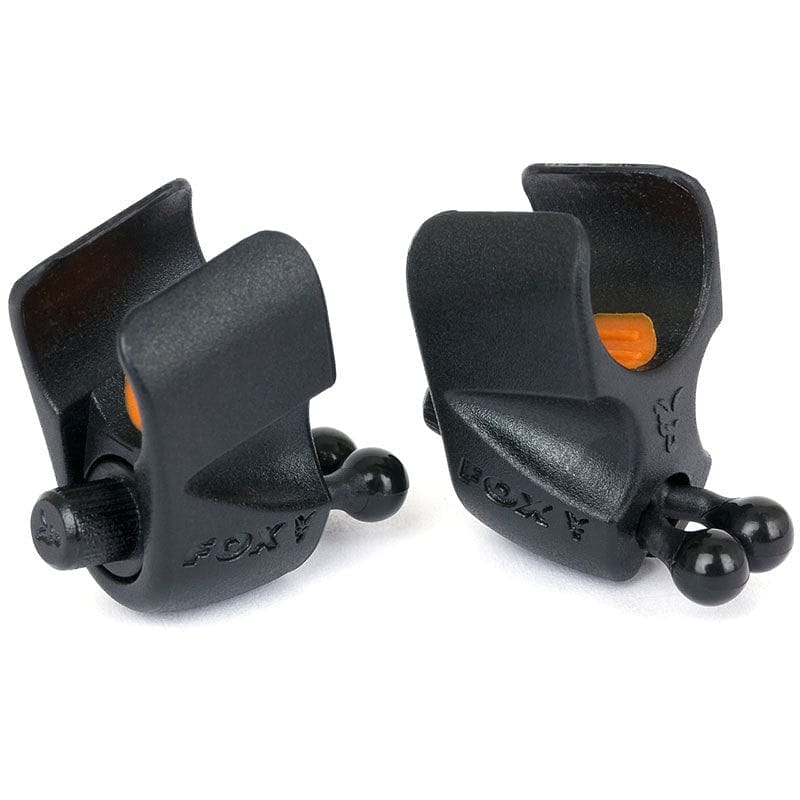 Fox Black Label Adjustable Rod Clips x2