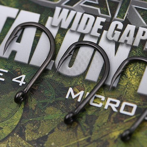 Gardner Covert Dark Wide Gape Talon Tip Hooks 8