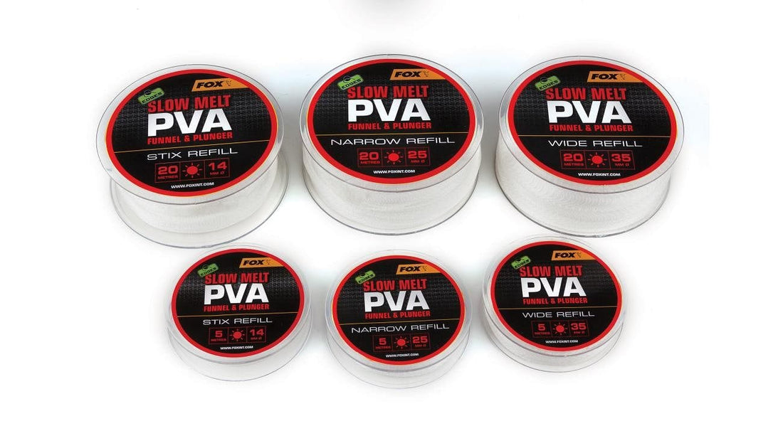 Fox Edges PVA Mesh 5m Slow Melt Refills 25mm Narrow