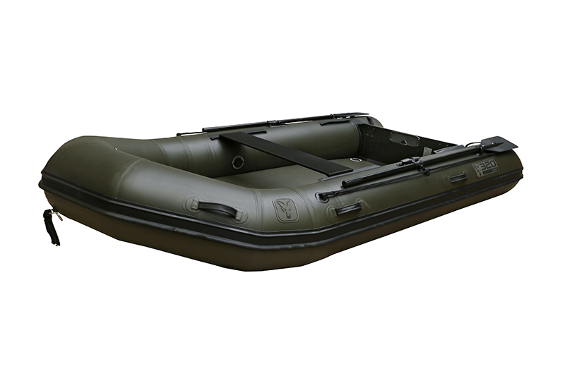 Fox Green Inflatable Boat 3.2m Aluminium Floor