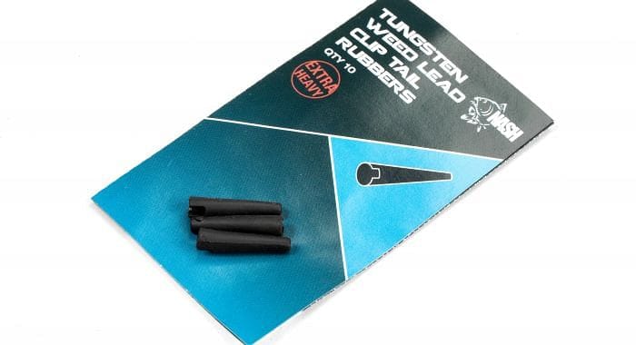 Tungsten Weed Lead Clip Tail Rubber