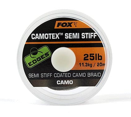 Fox Camotex Semi Stiff Coated Camo Braid 20lb