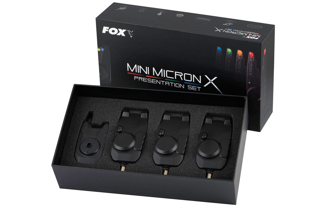 Fox Mini Micron X inc. Hardcases 3 Rod Set