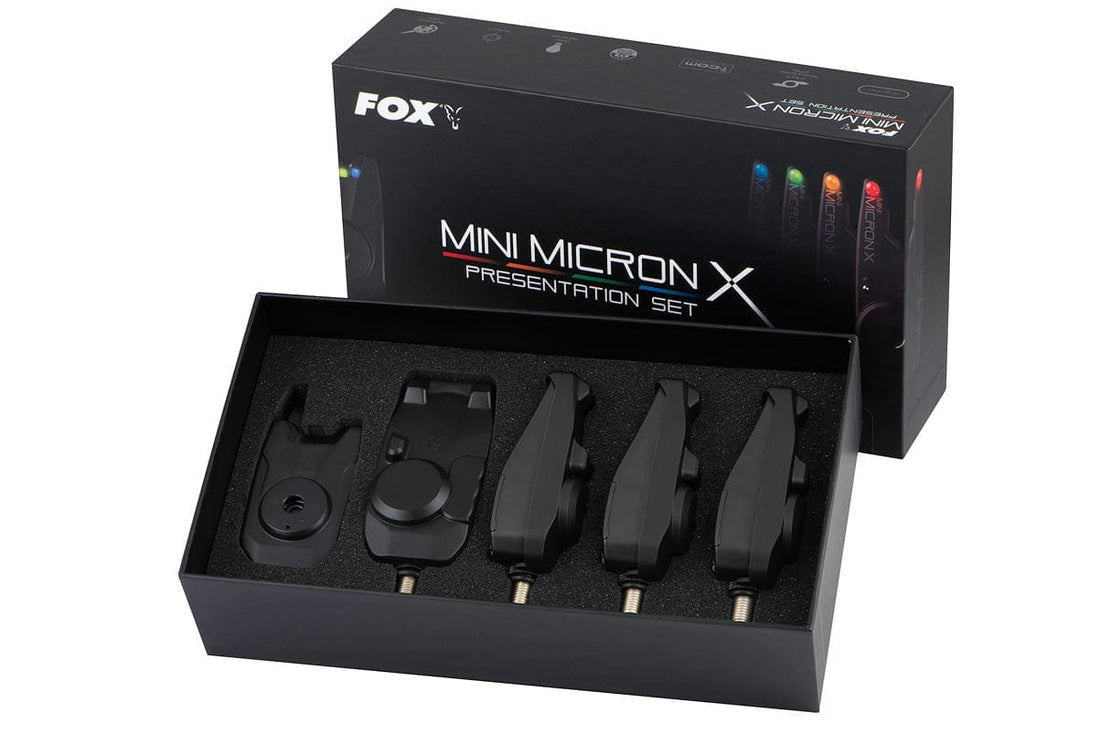 Fox Mini Micron X inc. Hardcases 4 Rod Set