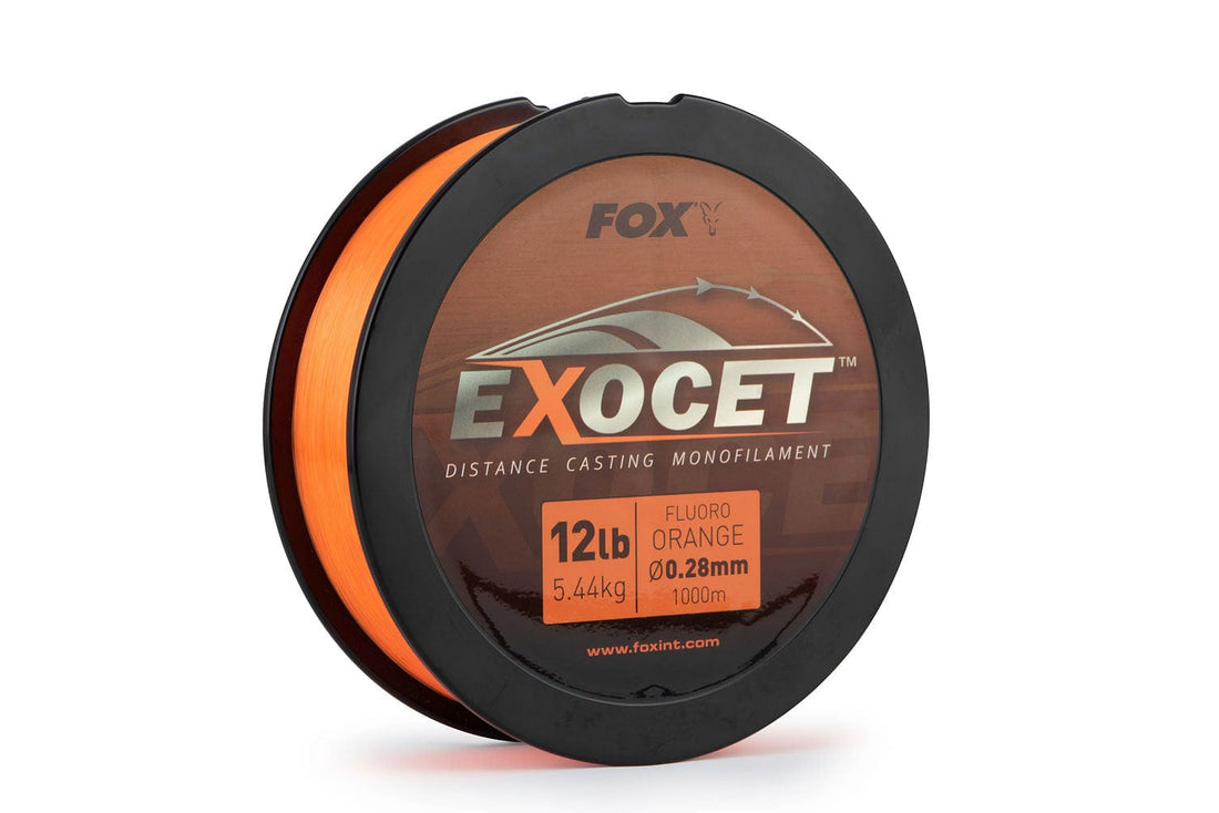 Fox Exocet Fluoro Orange Mono 0,33mm 1000m