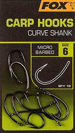 Fox Carp Hook Curve Shank 6