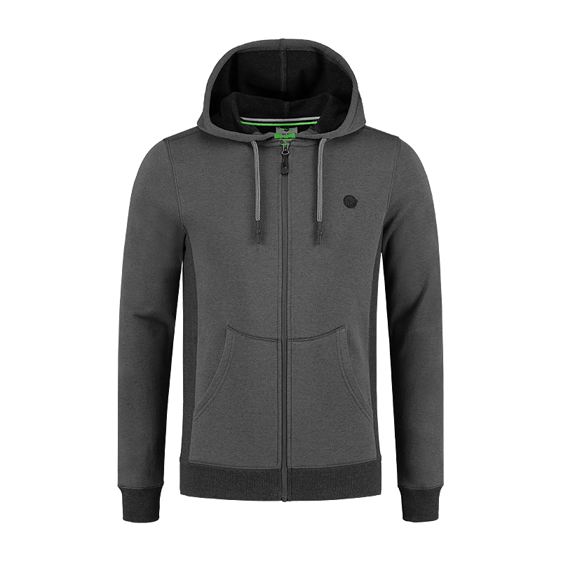 LE Charcoal Zip Hoodie Small